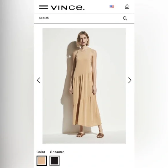 Vince Midi Dress - Picture 1 of 3